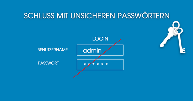 Erstellen Sie sichere Passwörter und verwalten Sie diese komfortabel.